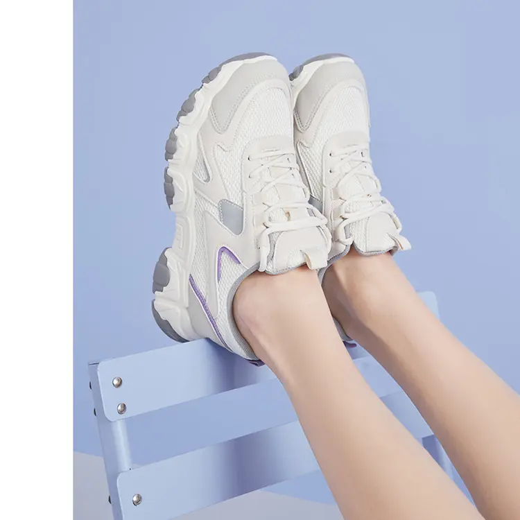 Made in China OEM ODM Service New Design Stylish Platform Sneaker Sports Shoes For Women